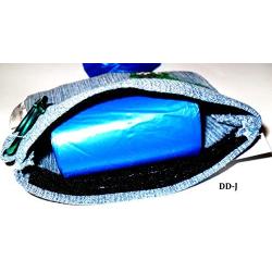Neco Creations Light Blue Denim Pocket to Keep Your Pets Waste Bags