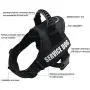 Fairwin Service Vest Dog Harness - Adjustable Nylon with Removable Reflective Patches for Service Dogs Large Medium Small Sizes Fairwin Service Vest Dog Harness - Adjustable Nylon with Removable Reflective Patches for Service Dogs Large Medium Small Sizes