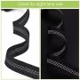 SlowTon Dog Seat Belt, 2 Pack Adjustable Pet Car Seatbelt Elastic Bungee Buffer Heavy Duty Reflective Nylon Safety Belt Connect to Dog Harness in Vehicle Travel Daily Use