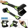 UPSTONE Folding Pets Pooper Scooper Set for Dogs with Poop Bags Waste Pick up Best Long Handle Scoop Easy to use Portable and Heavy Duty with Jaw Claw Bin (23.5 inches)