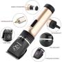 Sminiker Professional Low Noise Rechargeable Cordless Cat and Dog Clippers - Professional Pet Clippers Grooming Kit,Animal Clippers Pet Grooming Kit