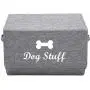 Geyecete Linen Storage Basket Bin Chest Organizer with Lid and Handles - Perfect for Organizing Dog Apparel & Accessories Storage, Dog Toys, Dog Clothing, Storage Trunk Geyecete Linen Storage Basket Bin Chest Organizer with Lid and Handles - Perfect for Organizing Dog Apparel & Accessories Storage, Dog Toys, Dog Clothing, Storage Trunk