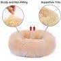 Donut Cat Bed, Faux Fur Washable Bed for Cats, Marshmellow Cat Dog Round Bed, Calming Self Warming Cuddler Cat Bed Donut Cat Bed, Faux Fur Washable Bed for Cats, Marshmellow Cat Dog Round Bed, Calming Self Warming Cuddler Cat Bed