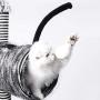 SAsagi Creative Zebra Cat Tree,Scratching Board Cat Furniture Tower House Cat Nest Toy Can Multi-Places for Play Sleep Grinding Claws