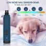 VESSTT Dog Nail Grinder Upgraded Electric Pet Paw Clipper Trimmer Quiet with 2 Speed Regulation Pet Nail Grinder Electric Nail File for Large Medium Small Dogs and Cats
