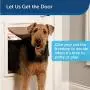 PetSafe Plastic Pet Door for Cats and Dogs, Durable Paintable White Frame with Tinted Vinyl Flap, Easy to Install, Indoor or Outdoor, Multiple Sizes Available - Small, Medium, Large, X-Large PetSafe Plastic Pet Door for Cats and Dogs, Durable Paintable White Frame with Tinted Vinyl Flap, Easy to Install, Indoor or Outdoor, Multiple Sizes Available - Small, Medium, Large, X-Large