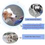 Sofunii Dog Water Bottle for Walking, Portable Pet Travel Water Drink Cup Mug Dish Bowl Dispenser, Made of Food-Grade Material Leak Proof & BPA Free - 15oz Capacity (Blue)