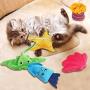 AWOOF Catnip Toys for Indoor Cats, Refillable Natural Catnip Kitten Toys Cat Toys Set