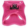 Best Pet Supplies Voyager Step-in Air Dog Harness - All Weather Mesh, Step in Vest Harness for Small and Medium Dogs, Fuchsia (Matching Trim), XS (Chest: 13-14.5'') (207-FSW-XS)
