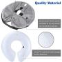 WANTRYAPET Protective Inflatable Collar, Inflatable Comfy Cone for Dogs and Cats, Soft Dog Cone After Surgery Pet Recovery Collar Prevent Dogs from Biting & Scratching