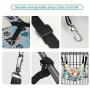 YMTECH Cat Hammock Bed - Pet Cage Hammock with Adjustable Straps, Suitable for Cats, Puppies and More Small Animals