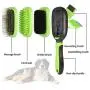 ZolooPet Dog Brush Cat Brush Pet Grooming Kit 7 in 1 Double Sided Pet Dematting Deshedding Comb Massage pin Brush with Pet Clipper and Diamond Nail File for Pet with Thick, Short, Medium, Long, Curly, and Wiry Hair ZolooPet Dog Brush Cat Brush Pet Grooming Kit 7 in 1 Double Sided Pet Dematting Deshedding Comb Massage pin Brush with Pet Clipper and Diamond Nail File for Pet with Thick, Short, Medium, Long, Curly, and Wiry Hair