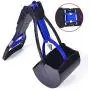 LYTOS Poop Scooper Pet Waste Pick Up Jaw Scooper & Cleanig Shovel Set (Blue) LYTOS Poop Scooper Pet Waste Pick Up Jaw Scooper & Cleanig Shovel Set (Blue)