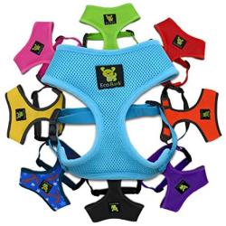 Classic Dog Harness Innovative Mesh No Pull No Choke Design Soft Double Padded Breathable Vest for Eco-Friendly Easy Control Walking Quick Release for Puppies Toy Breeds & Extra-Small Dogs