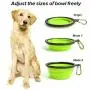 Clan_X Collapsible Dog Travel Bowls - 2 PCS Portable Silicone Pet Bowls with Carabiner, Foldable Bowl Dish for Hiking Camping Walking Dog Cat Food Water Feeding Bowls Clan_X Collapsible Dog Travel Bowls - 2 PCS Portable Silicone Pet Bowls with Carabiner, Foldable Bowl Dish for Hiking Camping Walking Dog Cat Food Water Feeding Bowls