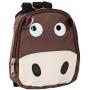 Pet Life Mooltese Large-Pocketed Compartmental Animated Dog Harness Backpack, Medium, Brown