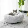 Hollypet Self-Warming Donut Pet Bed Luxury Cozy Nest Sleeping Bed Round Faux Fur Bed for Cats and Small Medium Dogs Hollypet Self-Warming Donut Pet Bed Luxury Cozy Nest Sleeping Bed Round Faux Fur Bed for Cats and Small Medium Dogs
