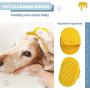 Self Cleaning Slicker Short Hair Dog Brush - Pets Grooming Brush for Dog and Cat - Professional Deshedding Brush for Small, Medium Dogs and Cats with Long Hair - Massages Particle Pet Grooming Comb