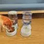 Pet Drinkers Cat Dog Automatic Feeder Drinking Animal Bowl Water Detachable Food Drink Dispenser Fountain Self-Dispensing Waterer Pet Drinkers Cat Dog Automatic Feeder Drinking Animal Bowl Water Detachable Food Drink Dispenser Fountain Self-Dispensing Waterer