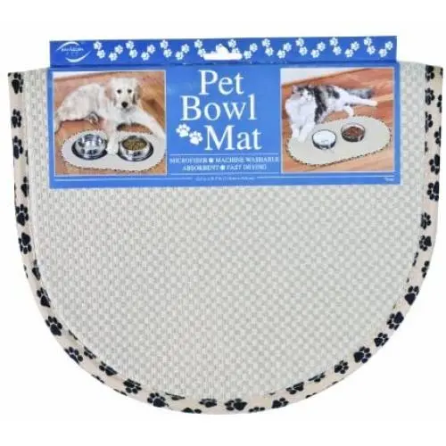Envision Home 420401 Microfiber Pet Bowl Mat, 12.5 Inch x 21.5 Inch, Taupe Envision Home 420401 Microfiber Pet Bowl Mat, 12.5 Inch x 21.5 Inch, Taupe
