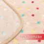 SCIROKKO Fleece Soft Dog Blanket - Warm Coral Velvet Best Cute Crate Bed Couch Cover Blankets- for Dogs and Cats