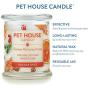 One Fur All 100% Natural Soy Wax Candle, 20 Fragrances - Pet Odor Eliminator, Up to 60 Hours Burn Time, Non-Toxic, Eco-Friendly (Pack of 1, Orange Spice)