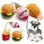 chengzui Dog Chew Molar Various Food Fries Hamburger Chicken Leg Shape Teeth Cleaning Toys Puppy Bites Training Brushing Stick Dental Care for Pet Chewing Interactive chengzui Dog Chew Molar Various Food Fries Hamburger Chicken Leg Shape Teeth Cleaning Toys Puppy Bites Training Brushing Stick Dental Care for Pet Chewing Interactive