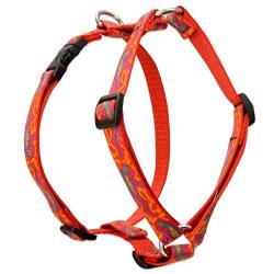 Lupine 3/4'' Go Go Gecko Roman Dog Harness for Small to Medium Dogs