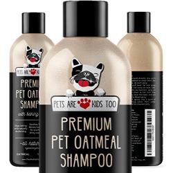 Pet Oatmeal Anti-Itch Shampoo & Conditioner In One! Smelly Puppy Dog & Cat Wash, Natural Ingredients & Hypoallergenic! Relief For Allergies, Itchy, Dry, Irritated Skin!! Smells Amazing! (1 btl)