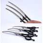 Freelander 6.5'' Japan 440C Downward Curved Professional Pet Grooming Scissors Dog Hair Cutting Shears for Left or Right Hand Pet Groomer