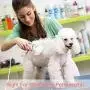 PETRIP Dog Hair Dryer Pet Dryer Professional Grooming Blower Dog Slicker Brush for Medium Small Dog Cat