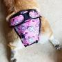 Comidox Premium Dog Diapers Female (Pack of 2) with Velcro Washable Reusable Sanitary Panties for Small to Large Dogs S Rabbit ?€損ink Rabbit -Blue