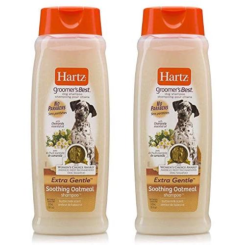 Hartz Groomers Best Oatmeal Dog Shampoo (2-Pack)