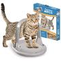 Purrfect Arch Deluxe Self Grooming and Massaging Cat Toy- Arch Brush Helps Reduce Shedding & Scratching To Keep Your Home Fur Free