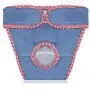 UgyDuky Female Dog Diapers for Small Medium and Large Dogs, Jean Leakproof Doggie Sanitary Panties, The Harassment of Pants and Safety Pants Breathable
