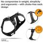 Curli Belka Comfort Dog Harness Custom-Fit Big Dog Harnesses Adjustable Step-in Choke-Free Reflective Vest for Larger Dogs