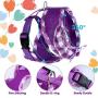 Weewooday 3 Pieces Checkered Frills Dog Vest Soft Mesh Breathable Puppy Padded Vest Lightweight Adjustable Dog Harness Set Suitable for Chest 12 to 18 Inch, Neck 9.8 Inch