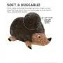 Outward Hound Hedgehogz Squeaky Dog Toy – Cuddly Soft Toy for Dogs - Durable Plush Fluffy Toy for Awesome Pets