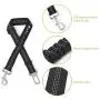 SlowTon Dog Seat Belt, 2 Pack Adjustable Pet Car Seatbelt Elastic Bungee Buffer Heavy Duty Reflective Nylon Safety Belt Connect to Dog Harness in Vehicle Travel Daily Use SlowTon Dog Seat Belt, 2 Pack Adjustable Pet Car Seatbelt Elastic Bungee Buffer Heavy Duty Reflective Nylon Safety Belt Connect to Dog Harness in Vehicle Travel Daily Use