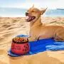 2 Pieces Collapsible Dog Bowls Cat Bowls Cloth Folding Travel Pet Bowl Container for Dog Food and Water, Portable Pet Hiking Accessories for Medium and Large Dogs Cats 2 Pieces Collapsible Dog Bowls Cat Bowls Cloth Folding Travel Pet Bowl Container for Dog Food and Water, Portable Pet Hiking Accessories for Medium and Large Dogs Cats