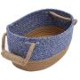 Morezi 3-Pack Cotton Durable Dog Toy Box, Puppy Toy Basket, Dog Toy Storage - Perfect for Carry pet Toys, Blankets, Coats, chew Toys, Diapers, Pee mats and Clutter
