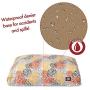 Majestic Pet Citrus Blooms Medium Rectangle Pet Bed