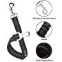 SlowTon Dog Car Harness Plus Connector Strap, Multifunction Adjustable Vest Harness Double Breathable Mesh Fabric with Car Vehicle Safety Seat Belt