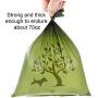 HIPIPET 360 Dog Poop Bag Degradable Waste Bags Earth-Friendly for Dogs Doggie Cats Pet,15% More Thicker and Tougher Leak-Proof