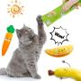 Sumind 6 Pieces Catnip Cat Toys Kitty Kick Stick Cat Kicker Toys Interactive Cat Toys for Cat Kitty Kitten