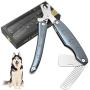 KUSSONLI Pet Nail Clippers and Trimmers-Multifunctional Foldable Type with Safety Guards to Avoid Excessive Cutting, Built-in Nail File and Comb,Stylish Appearance,Professional Grooming Tool.