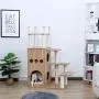 Xinyu Cat Tree Modern Cat Tower Featuring with Fully Sisal Covering Scratching Posts, Deluxe Condos and Large Space Capsule Nest Xinyu Cat Tree Modern Cat Tower Featuring with Fully Sisal Covering Scratching Posts, Deluxe Condos and Large Space Capsule Nest