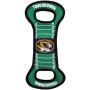 Pets First NCAA Football Field Dog Toy with Squeaker. - Missouri Tigers - for Tug, Toss, and Fetch. - Tough & Durable PET Toy