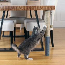 Primetime Petz Hauspanther Scratch Pole Deluxe - Adjustable Under-Table Cat Scratcher