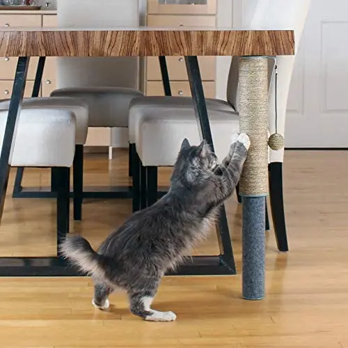 Primetime Petz Hauspanther Scratch Pole Deluxe - Adjustable Under-Table Cat Scratcher Primetime Petz Hauspanther Scratch Pole Deluxe - Adjustable Under-Table Cat Scratcher